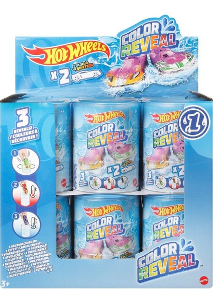 HBN63 Hw Color Reveal Renk Değiştiren Özel Araçlar / Hot Wheels indirimleri
