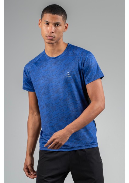 Regular Erkek Bisiklet Yaka Saks T-shirt fırsatları