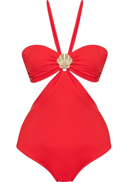 Straplez Aksesuarlı Mayokini