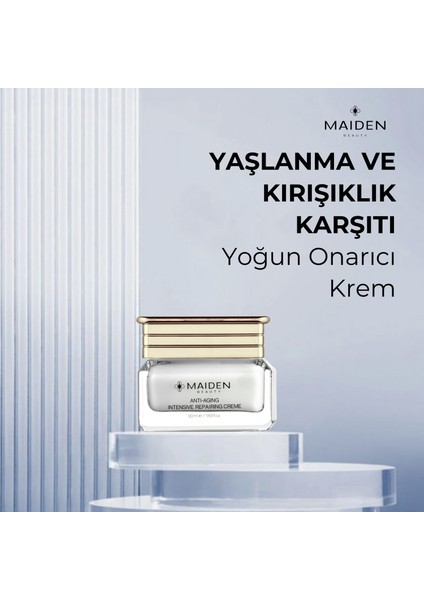 Anti-Aging Etkili Yaşlanma ve Kırısıklık Karşıtı Yoğun Onarıcı Krem 50 ml
