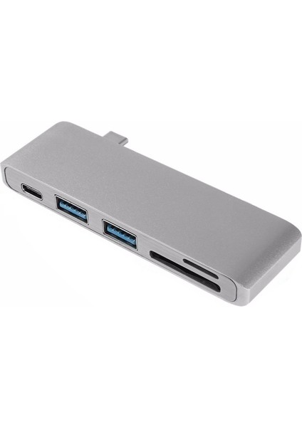 4401 Type C USB 3.1 Hub Kart Okuyucu Sd Microsd USB 3.0 Çevirici Çoklayıcı Adaptör