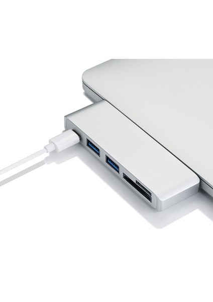4401 Type C USB 3.1 Hub Kart Okuyucu Sd Microsd USB 3.0 Çevirici Çoklayıcı Adaptör