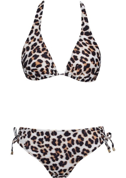 Kalın Askılı Üçgen Bikini Takım