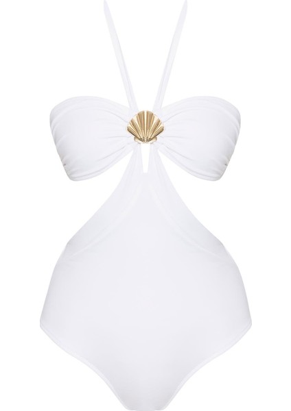 Straplez Aksesuarlı Mayokini