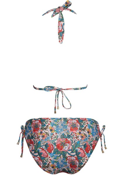 Kalın Askılı Üçgen Bikini Takım