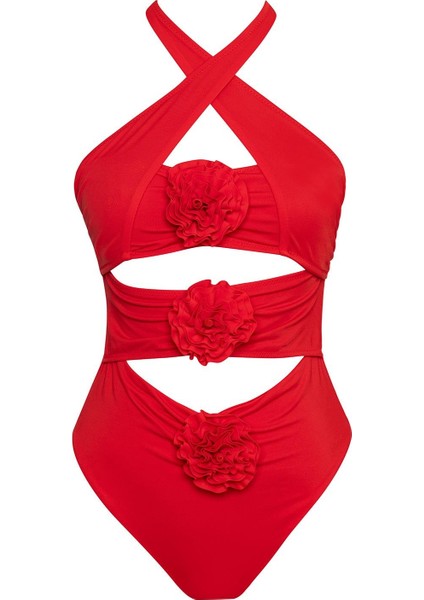 Çiçekli Çapraz Mayokini