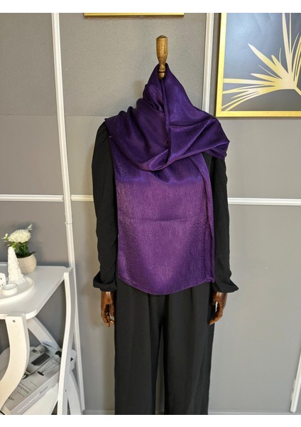 Jakar Cam Kırığı Desenli Tesettür Şal
