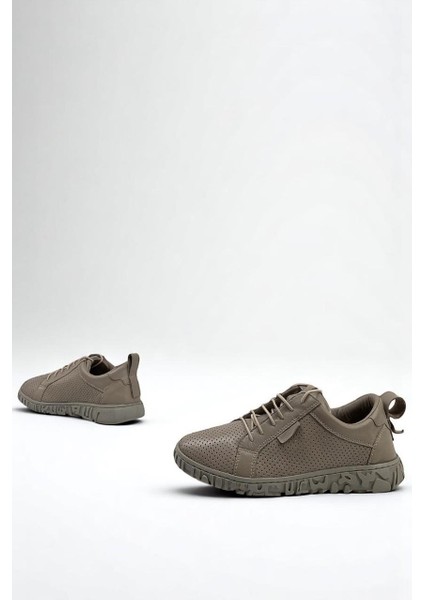 D25YA-145 Gri Kadın Sneaker Deri Tam Ortopedik Casual Günlük Kadın Ayakkabı indirimleri