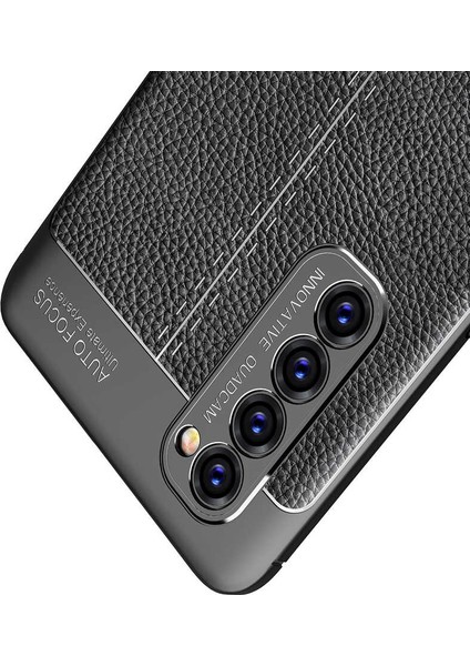 Oppo Reno 4 Pro Kılıf Iksp Niss Silikon Kapak-Kırmızı indirimleri