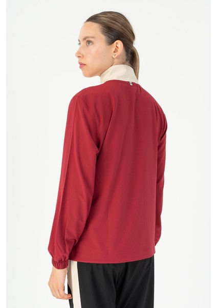 Regular Kadın Dik Yaka Takma Kol Tracktop 22192