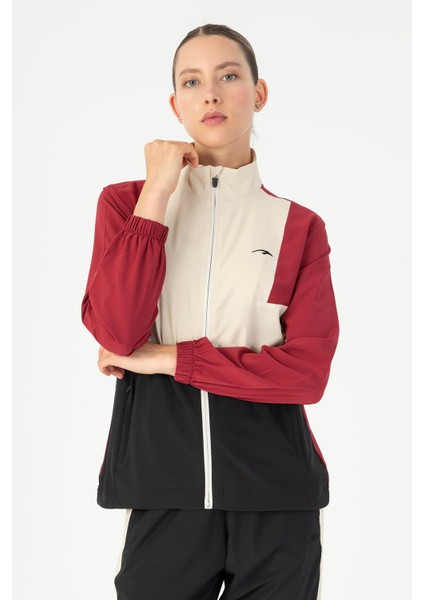 Regular Kadın Dik Yaka Takma Kol Tracktop 22192