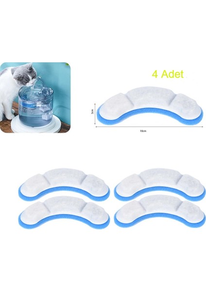 Kedi Su Pınarı Yedek Filtresi Aktif Karbonlu Süngerli Sağlıklı Taze Berrak Lezzetli Temiz Su Deneyim modelleri