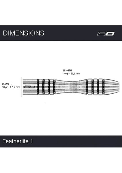 Featherlite 1 % 85 Tungsten Çelik Uçlu Dart Oku modelleri