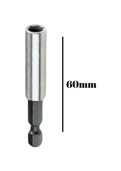 Mıknatıslı Bits Uzatma 60MM Matkap UCU(60MM)(MIKNATISLI)