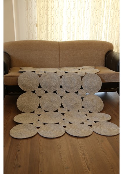 Özeltasarımgri Döşeme Halı Kilim