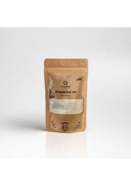 Glutensiz & Vegan Filizlendirilmiş Çiğ Karabuğday Unu 500 gr