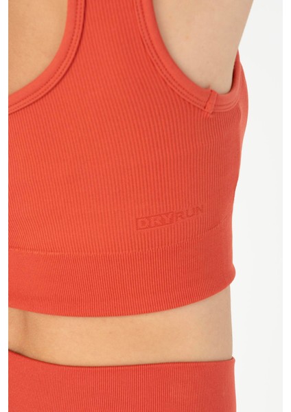 SlimFit Kadın Düz Yaka Kiremit Bra indirimleri