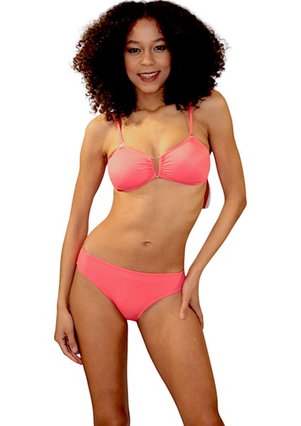 Straplez Bikini Takımı
