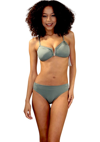 Straplez Bikini Takımı