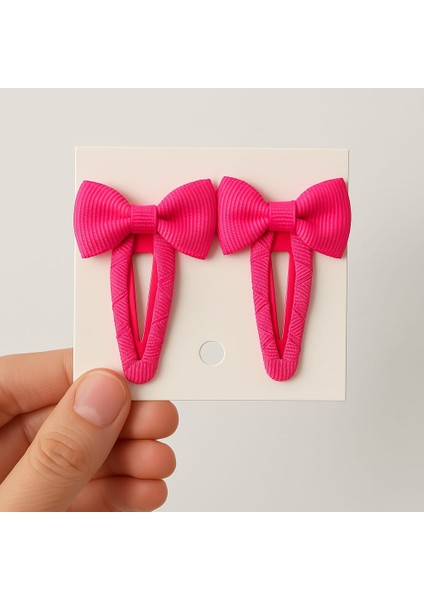 Renkli Fiyonk Detaylı Çıtçıtlı Toka