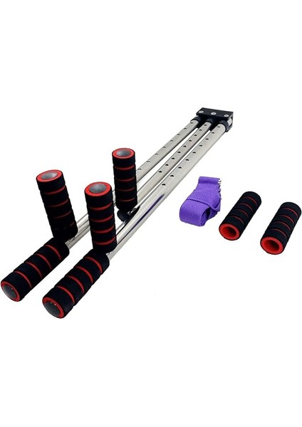 Bacak Acma Aleti 9 Kademeli Ayarlanabili3 Bar Bacak Sedye Ekipmanı Bacak Esneklik Bacak Spor Fitness Için Bölünmüş 9 Kademeli