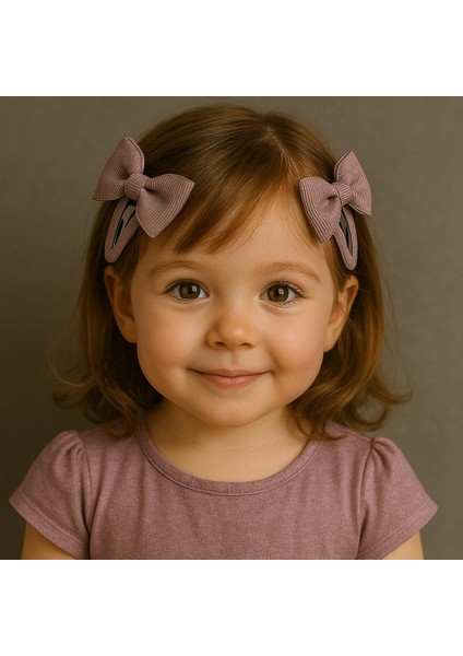 Renkli Fiyonk Detaylı Çıtçıtlı Toka