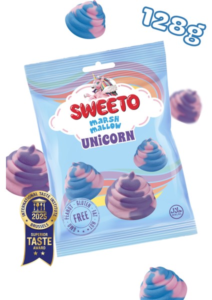 Unicorn Marshmallow 128 grX4