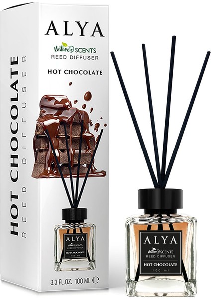 Nature's Scents Hot Chocolate Bambu Çubuklu Oda Kokusu- Sıcak Çikolata Kokusu