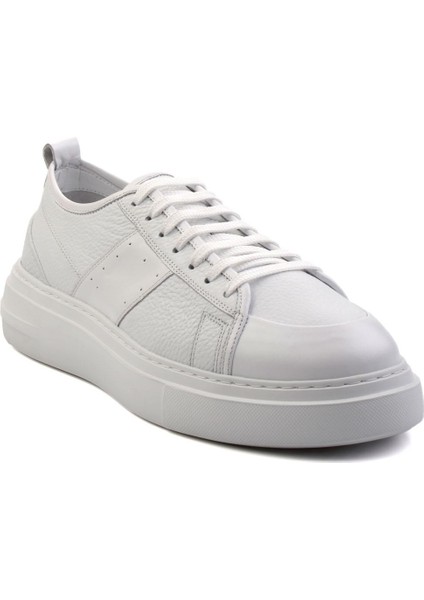 Beyaz Leather Erkek Sneaker E01083018003 modelleri