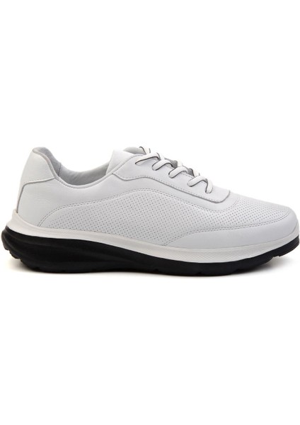 Beyaz Leather Erkek Casual Ayakkabı E01084240443