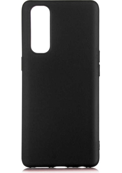 Oppo Reno 4 Pro Kılıf Iksp Premier Silikon Kapak-Siyah