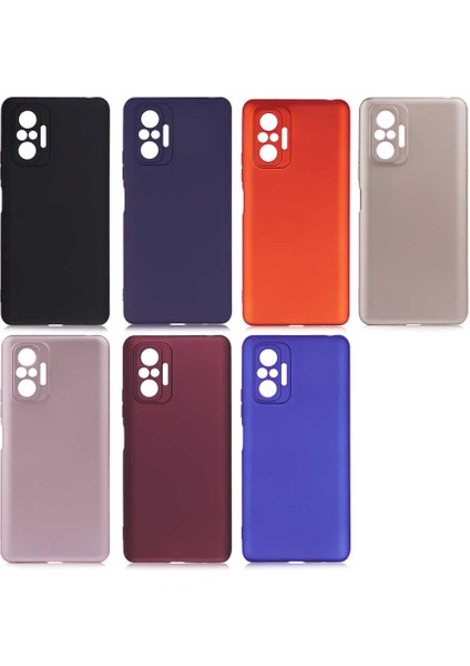Xiaomi Redmi Note 10 Pro Kılıf Iksp Premier Silikon Kapak-Saks Mavi