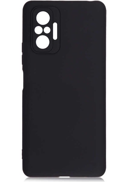 Xiaomi Redmi Note 10 Pro Kılıf Iksp Premier Silikon Kapak-Siyah