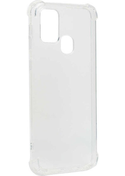 Galaxy M31 Kılıf Iksp Kamera Korumalı Nitro Anti Shock Silikon-Renksiz