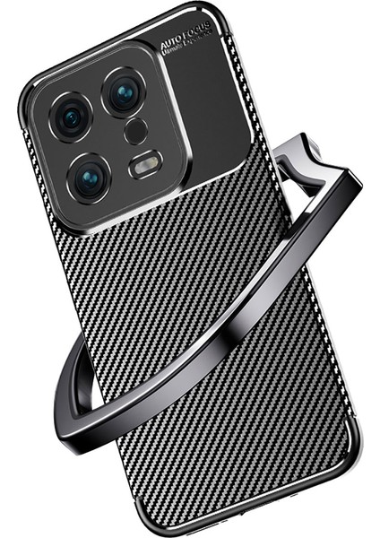 Xiaomi Mi 13 Kılıf Iksp Negro Silikon Kapak-Siyah indirimleri