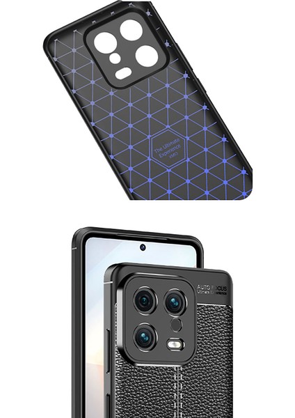 Xiaomi Mi 13 Kılıf Iksp Niss Silikon Kapak-Siyah modelleri