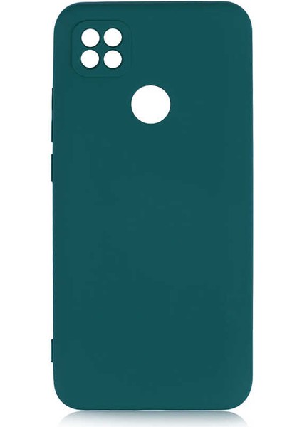 Xiaomi Redmi 9c Kılıf Iksp Mara Laaakan Kapak-Koyu Yeşil