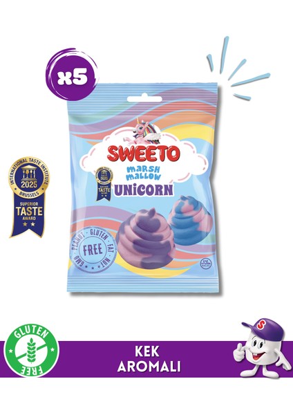 Marshmallow Unicorn 56gr X 5