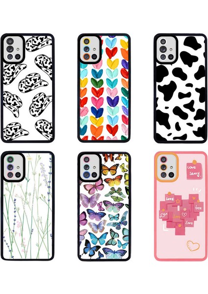 Galaxy A71 Kılıf Iksp M-Fit Desenli Kapak-Love Story No2 fiyatları