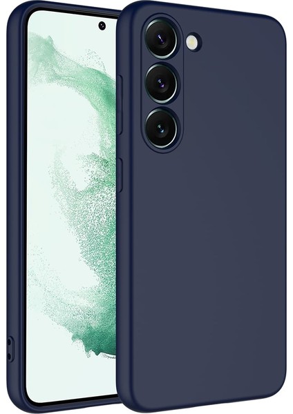 Galaxy S23 Kılıf Iksp Mara Laaakan Kapak-Lacivert