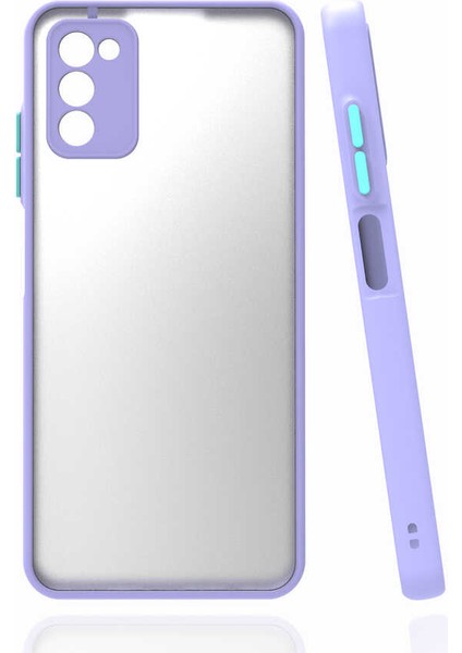 Galaxy A03S Kılıf Iksp Hux Kapak-Lila