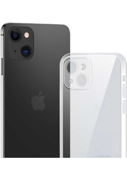 iPhone 13 Mini Kılıf Iksp Blok Kapak-Renksiz