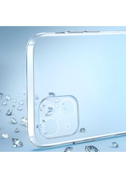 iPhone 13 Mini Kılıf Iksp Blok Kapak-Renksiz