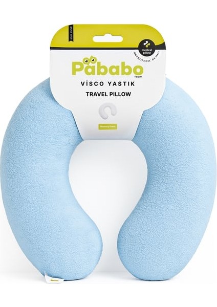 Legosh Peluş U Tipi Boyun Yastığı Yumuşak ve Ergonomik Seyahat Konforu
