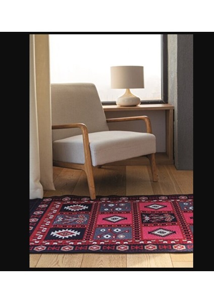 Home Çift Taraflı Kilim Makinede Yıkanabilir Modern Desenli 120X180CM