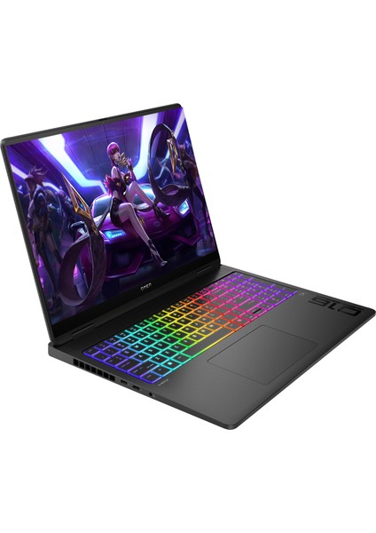 Omen Max 16-AH0010NT Intel Core Ultra 9 275HX 64GB Ddr5 1tb SSD 16GB Nvıdıa RTX5080 16 Inç 2k Wqxga 240Hz 3ms IPS Freedos Siyah OB92QREAF13 + Zetta Çanta