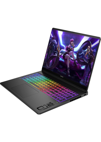 Omen Max 16-AH0010NT Intel Core Ultra 9 275HX 64GB Ddr5 1tb SSD 16GB Nvıdıa RTX5080 16 Inç 2k Wqxga 240Hz 3ms IPS Freedos Siyah OB92QREAF13 + Zetta Çanta