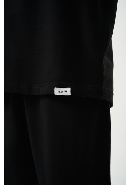 Erkek Basic T-Shirt Siyah indirimleri