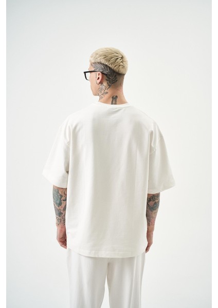 Erkek Basic T-Shirt Beyaz modelleri