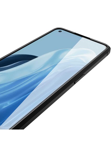 Oppo Reno 7 4g Kılıf Iksp Niss Silikon Kapak-Siyah indirimleri